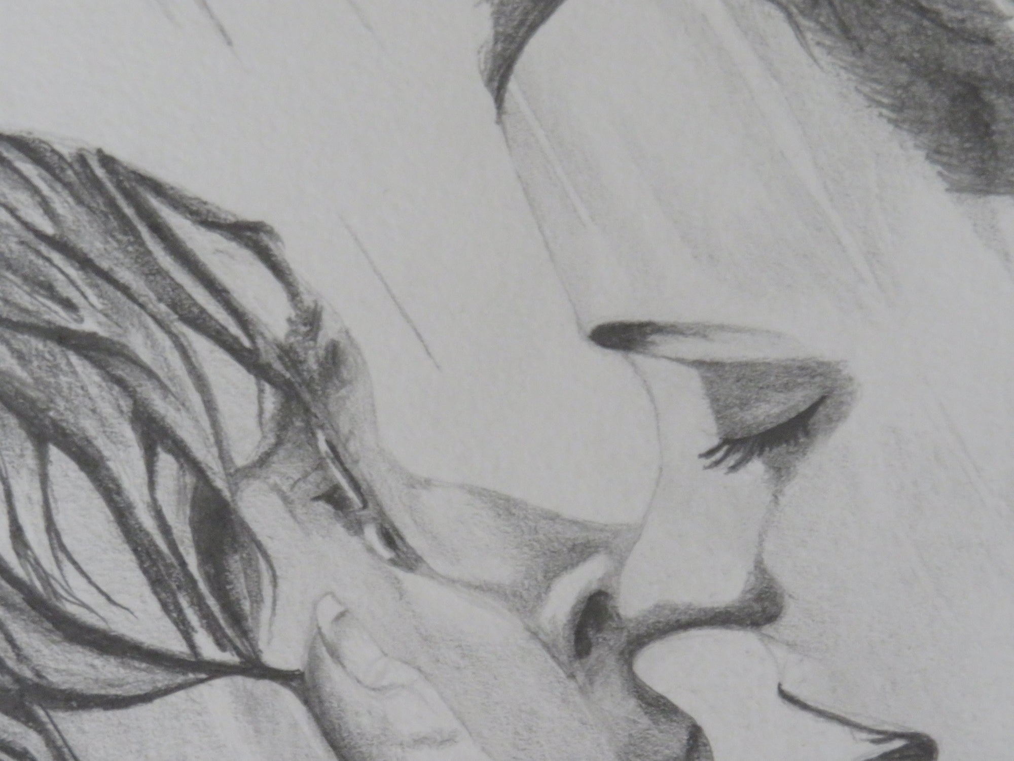 4" Beso bajo la lluvia "